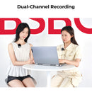 OBSBOT Vox 2-Person Wireless Live Streaming Microphone System with USB-C Connector (2.4 GHz)