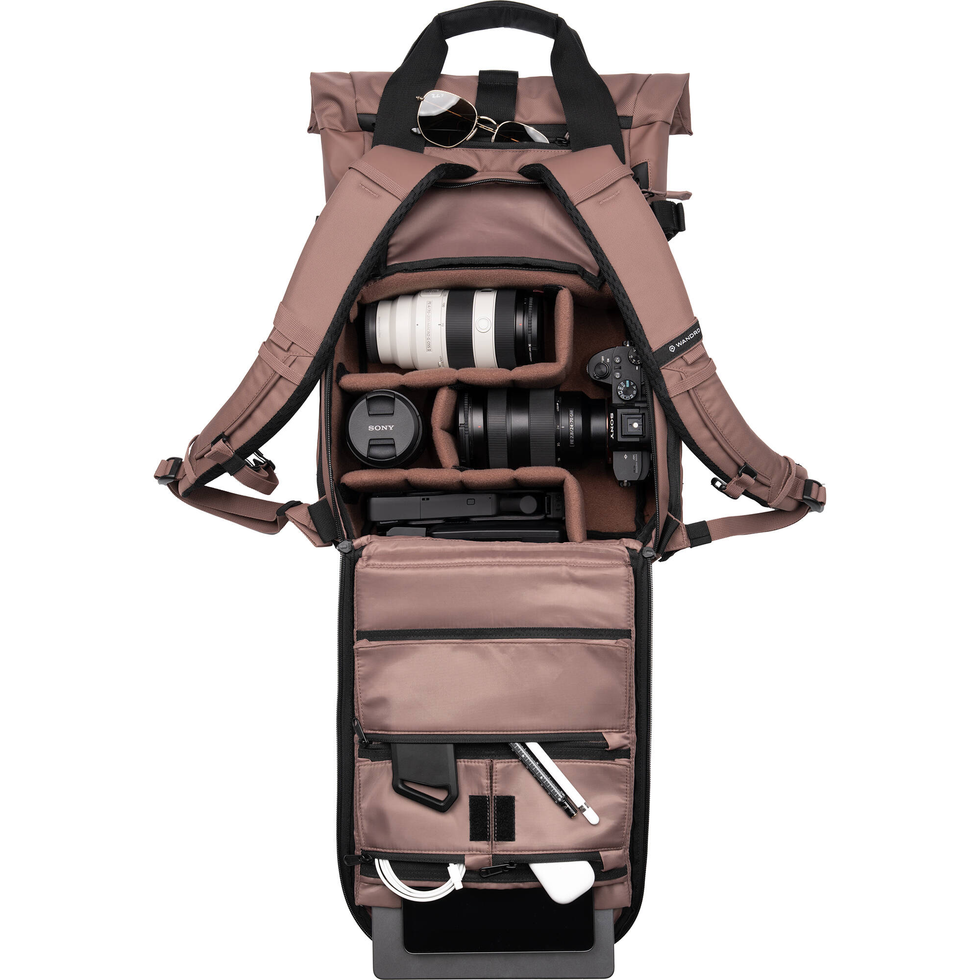 WANDRD PRVKE V4 15L BAGK PHOTO-PHOTO de sac à dos - ATACAMA CLAY