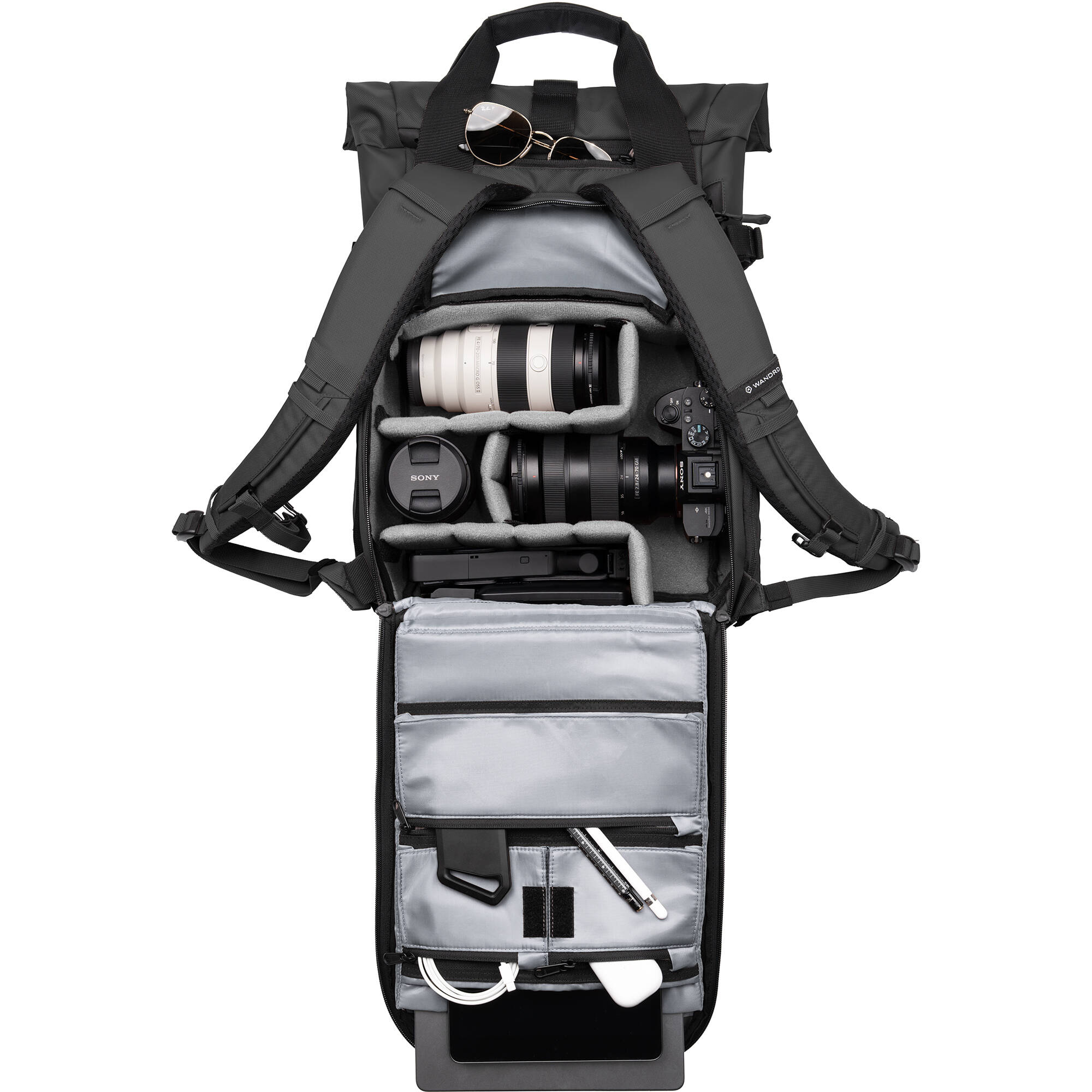 Wandrd PRVKE V4 15L Backpack Photo Bundle - Black