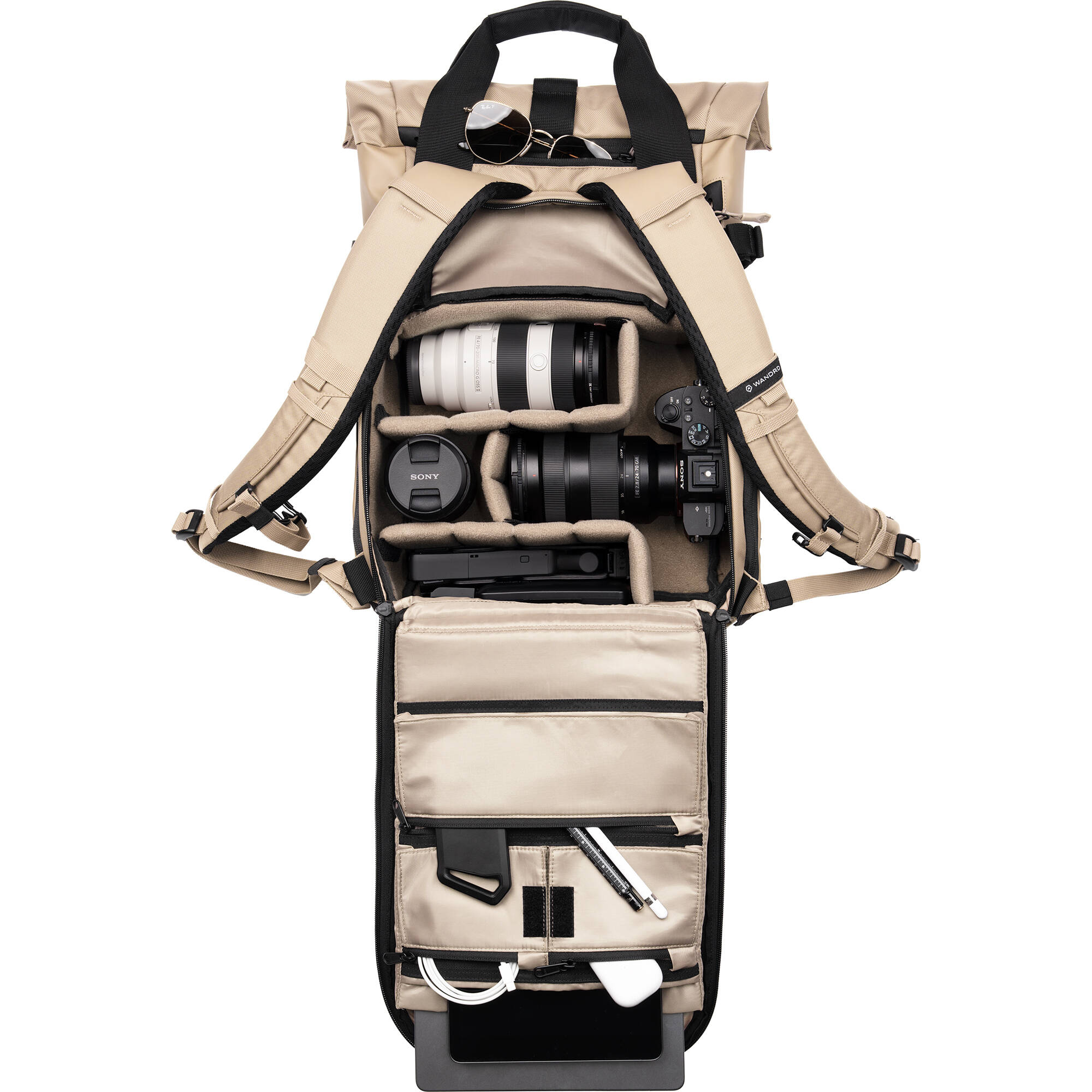 Wandrd PRVKE V4 15L Backpack Photo Bundle - Yuma Tan