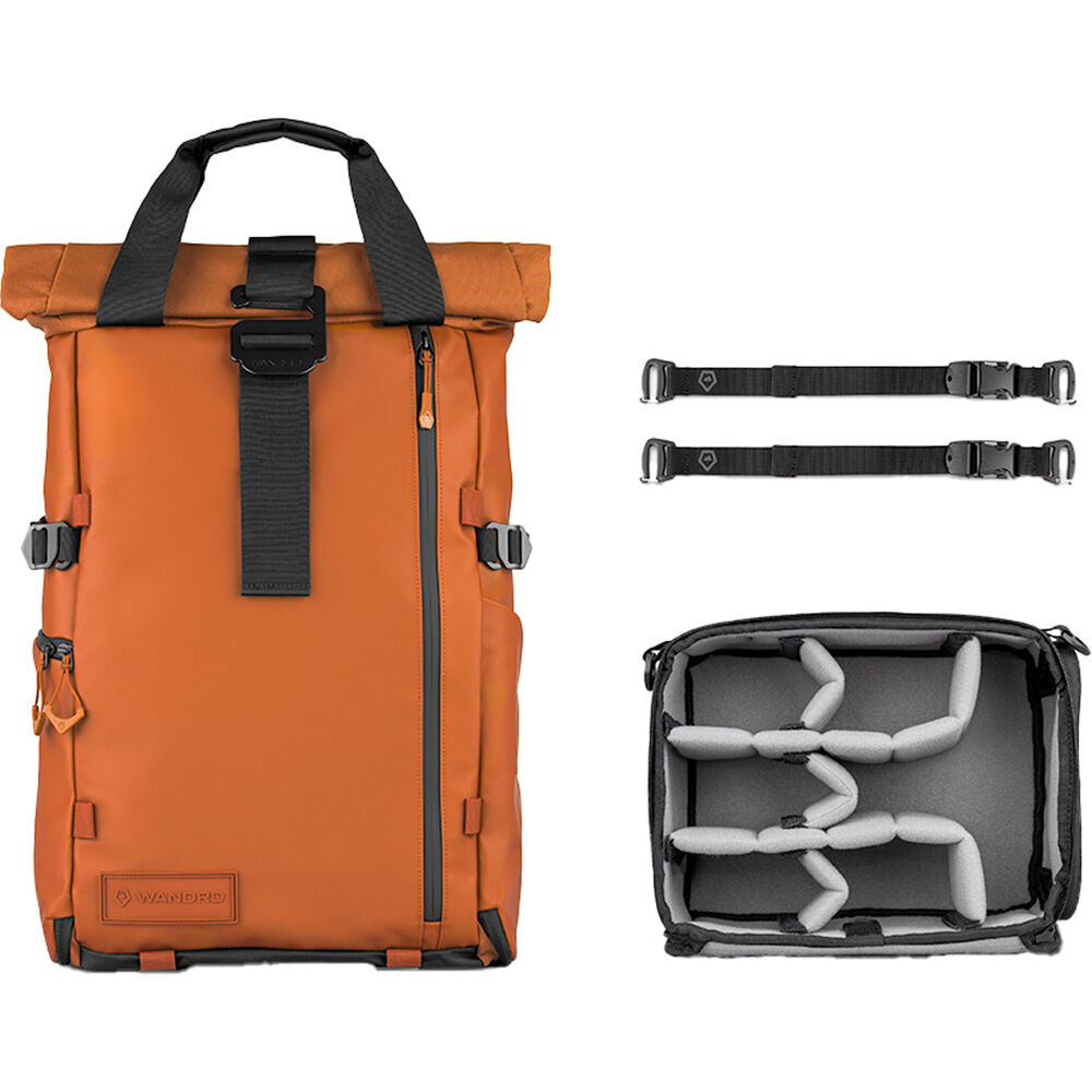 Wandrd PRVKE V4 31L Backpack Photo Bundle - Sedona Orange