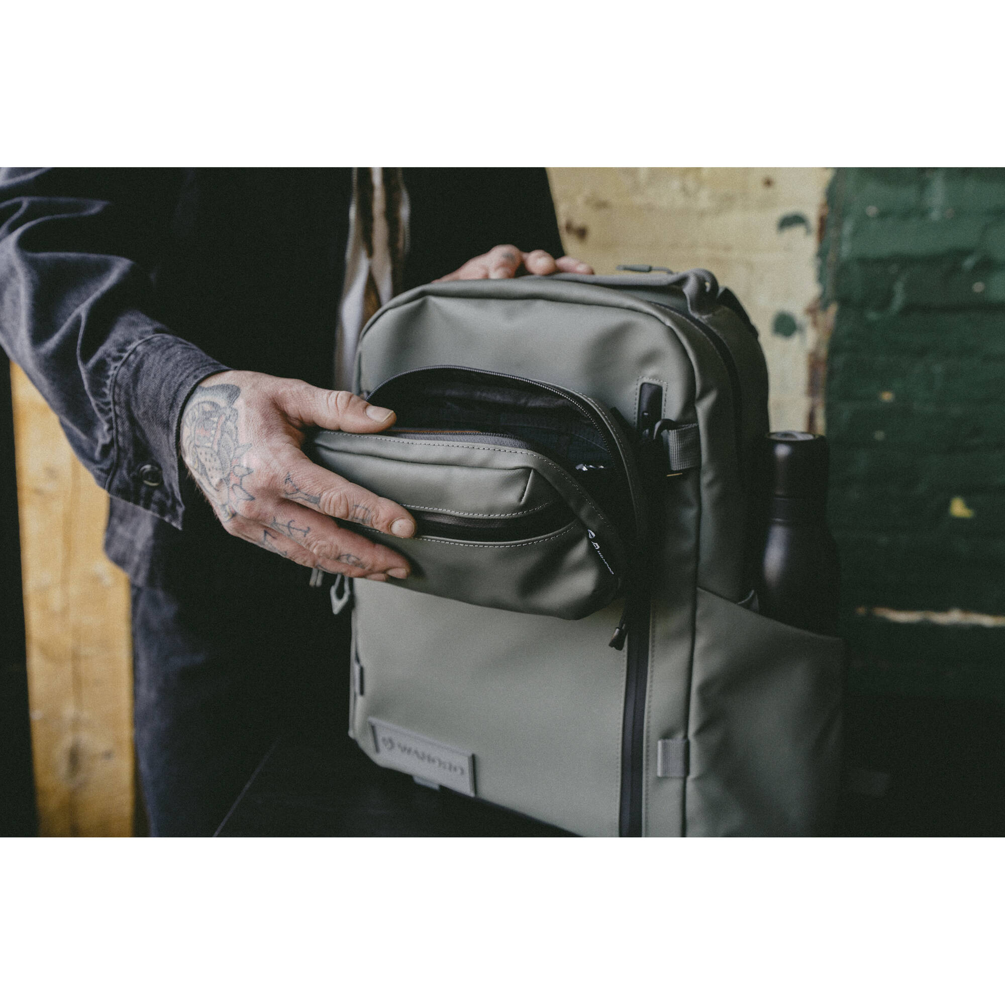 Wandrd PRVKE 21 Zip Backpack Only (Black)