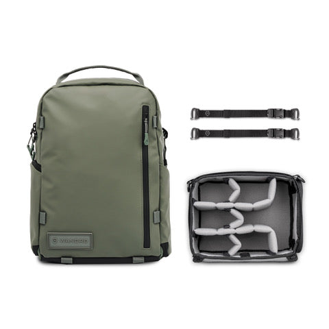 Wandrd PRVKE 31 Zip Backpack Photo Bundle (Wasatch Green)