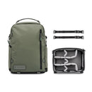 Wandrd PRVKE 31 Zip Backpack Photo Bundle (Wasatch Green)
