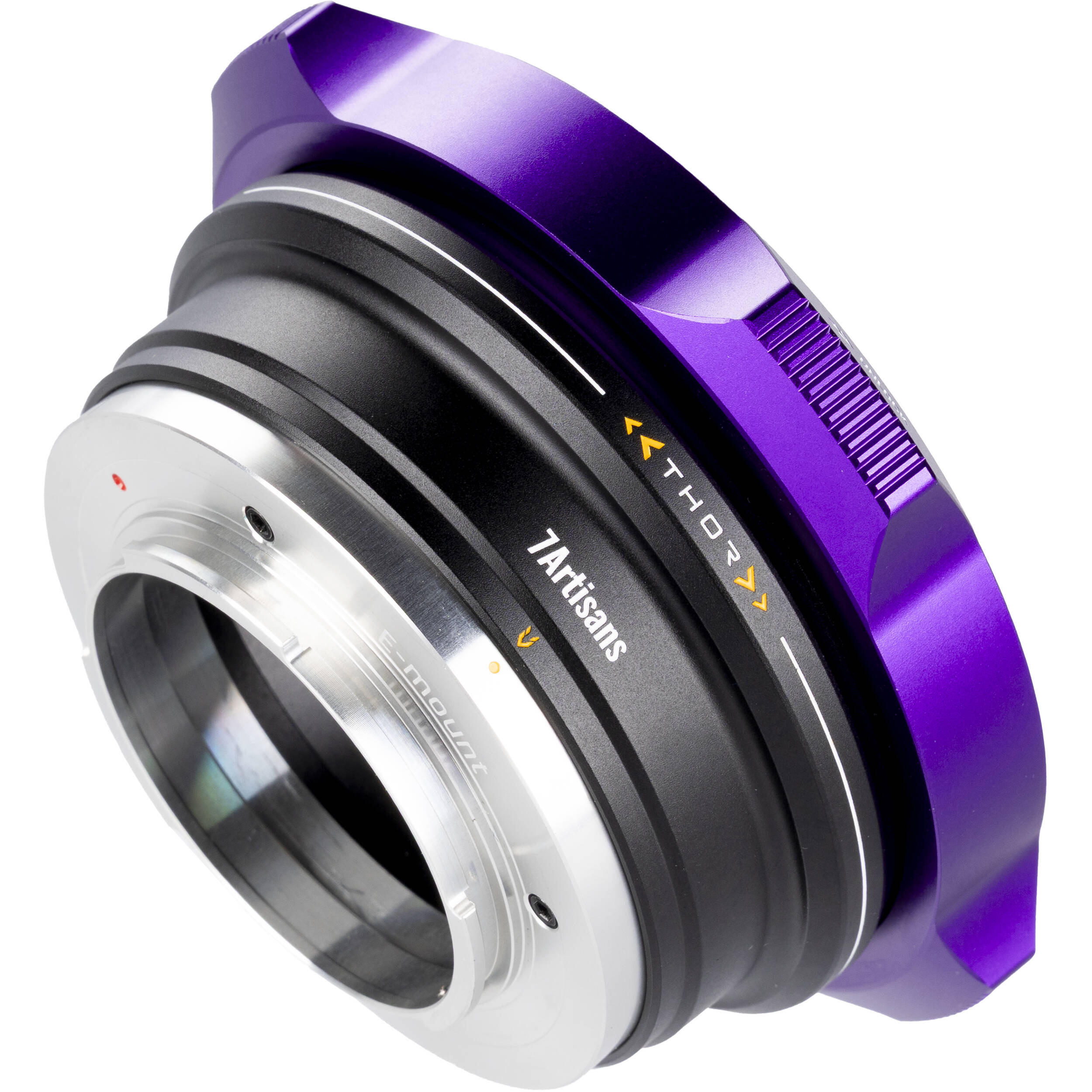 7Artisans 4-in-1 Adapter for PL Mount Lenses (Purple)