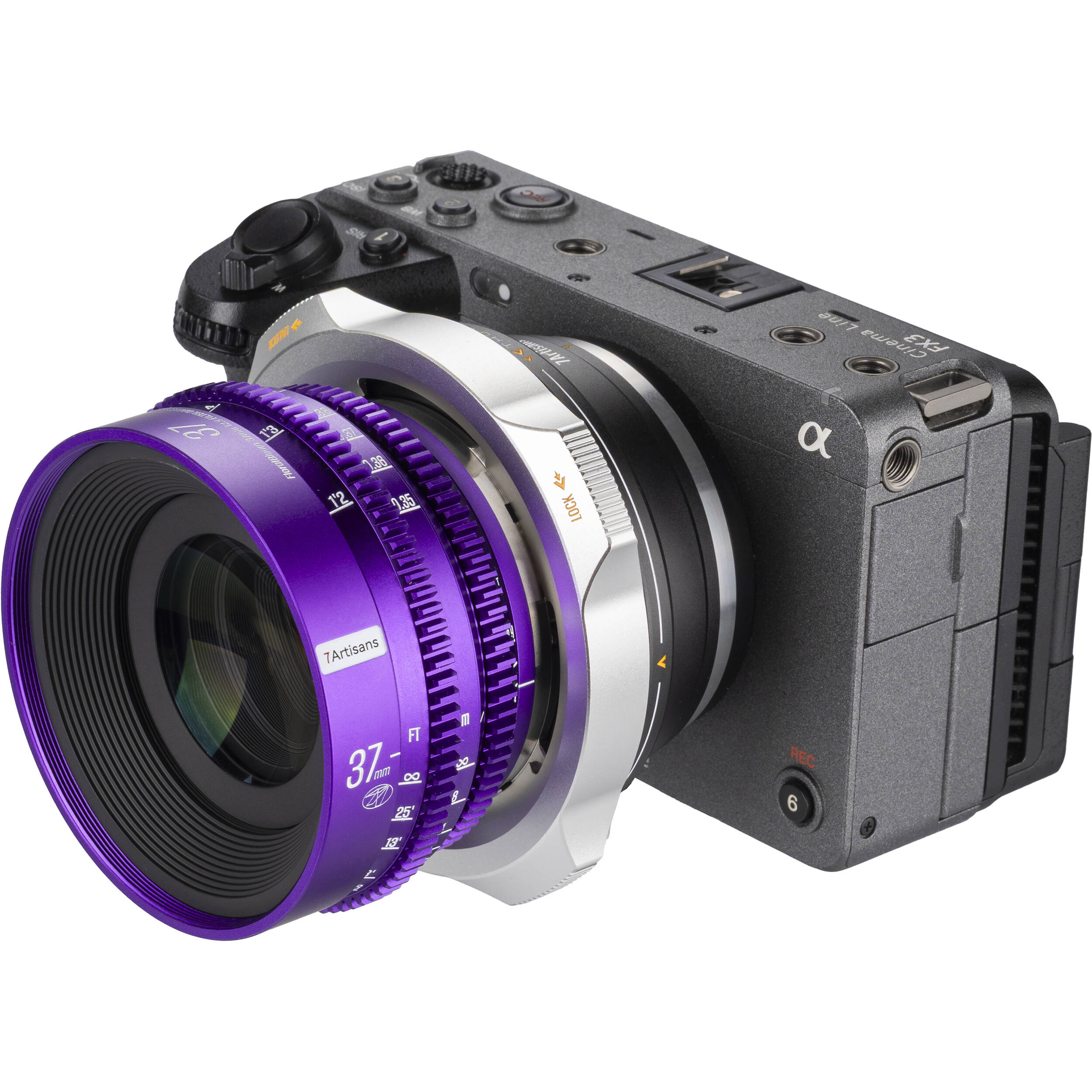 7Artisans 4-in-1 Adapter for PL Mount Lenses (Silver)