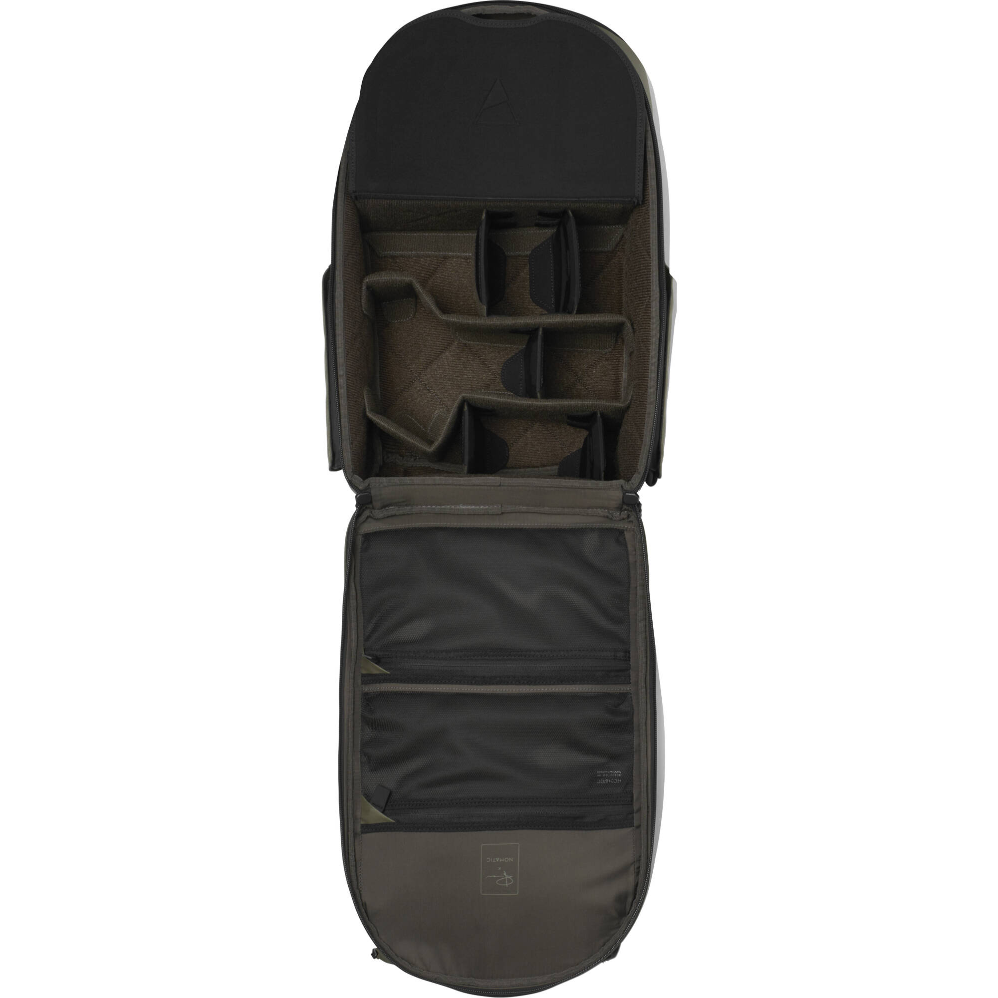 Nomatique McKinnon caméra Pack 25L + Kit Séparateur - Ranger Vert