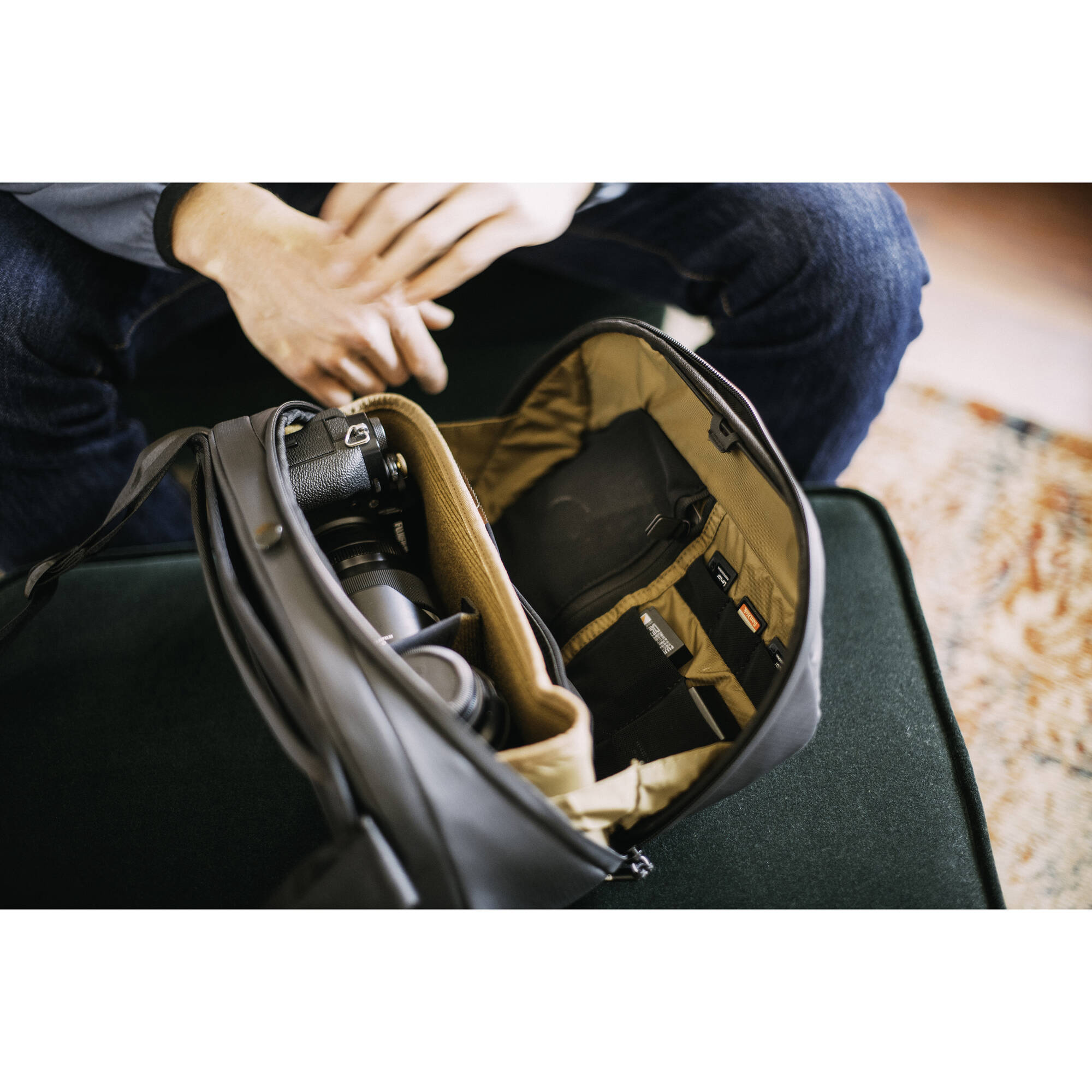 Nomatique McKinnon caméra Écharpe 8L - Noir