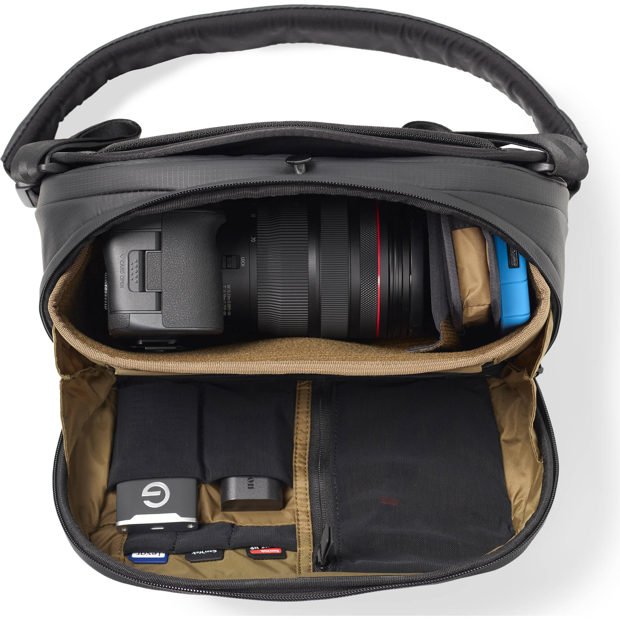 Nomatique McKinnon caméra Écharpe 8L - Noir