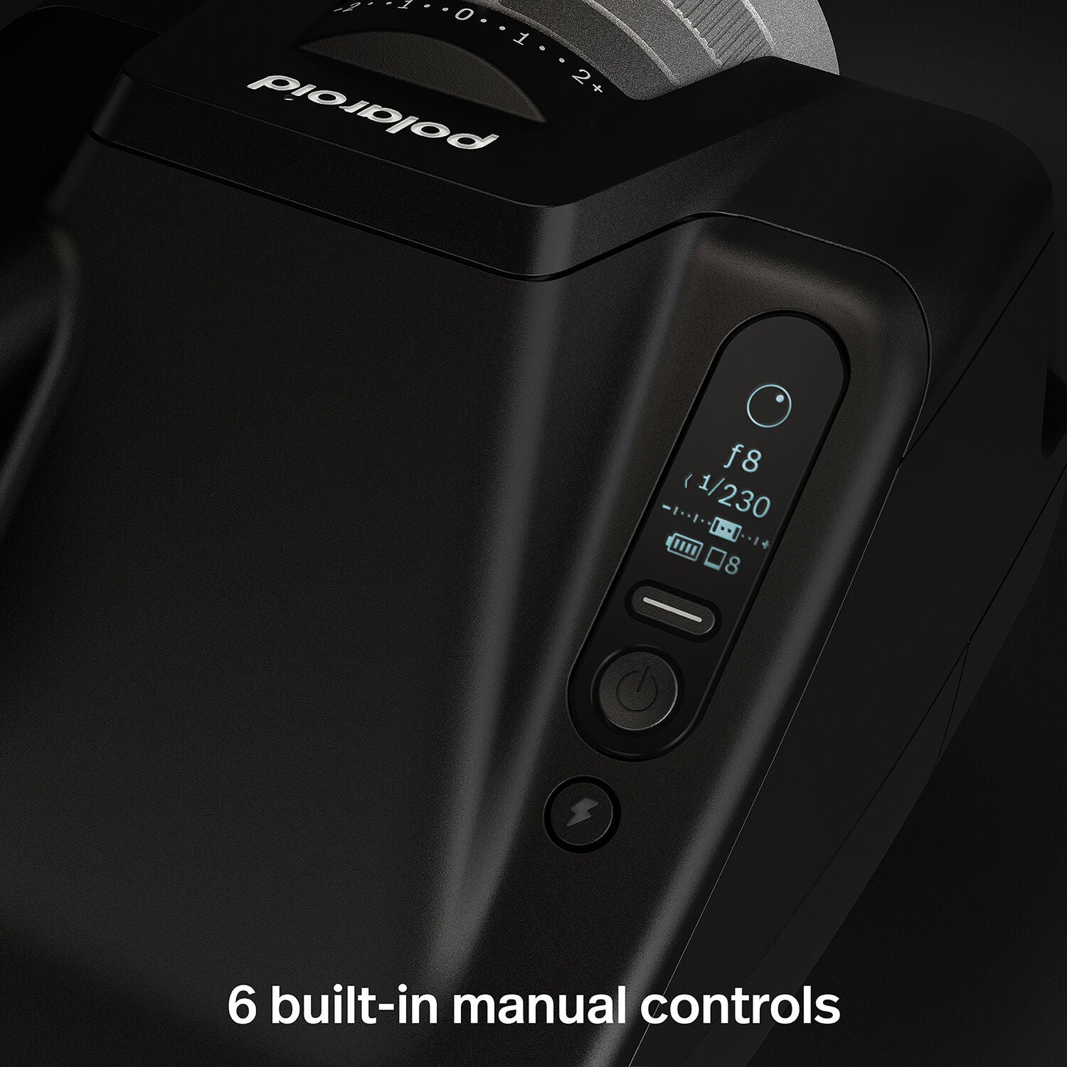 Polaroid I-2 Instant Camera (Black)