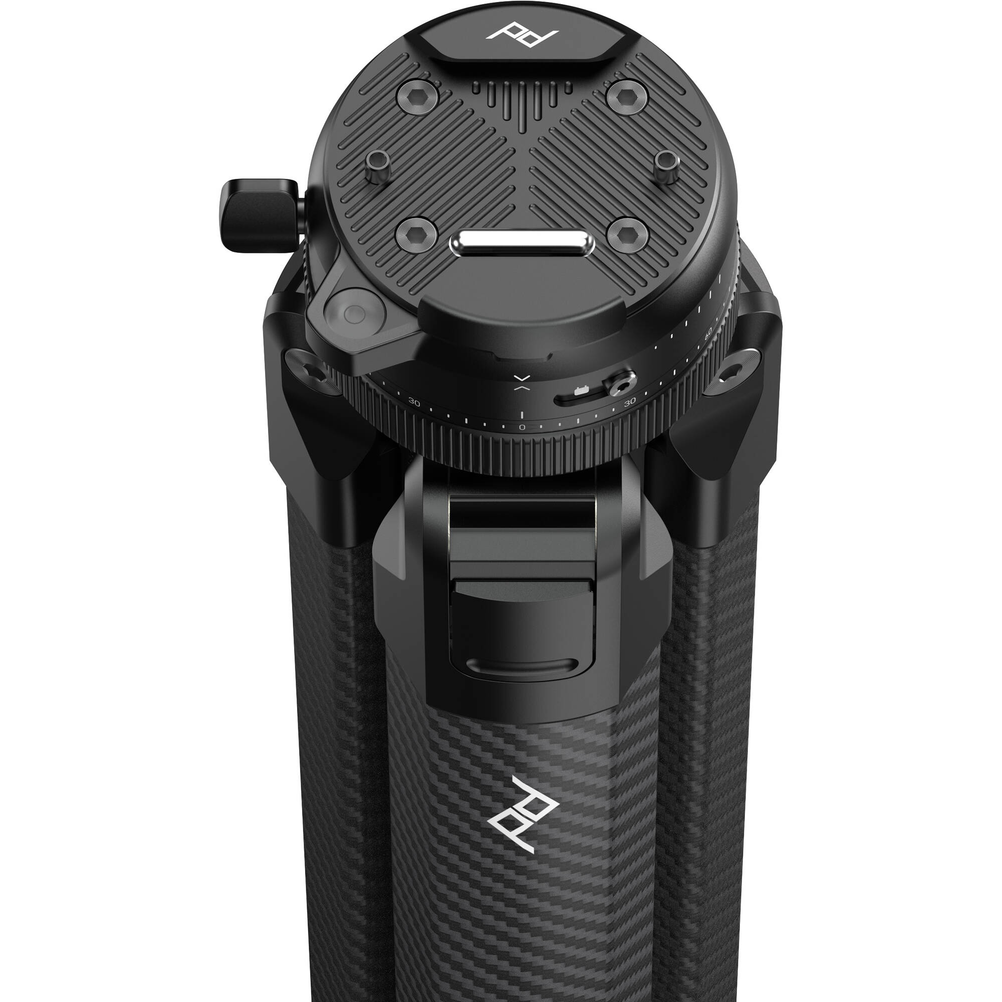 Peak Design Fibre de carbone professionnelle trépied avec rotule (Noir)
