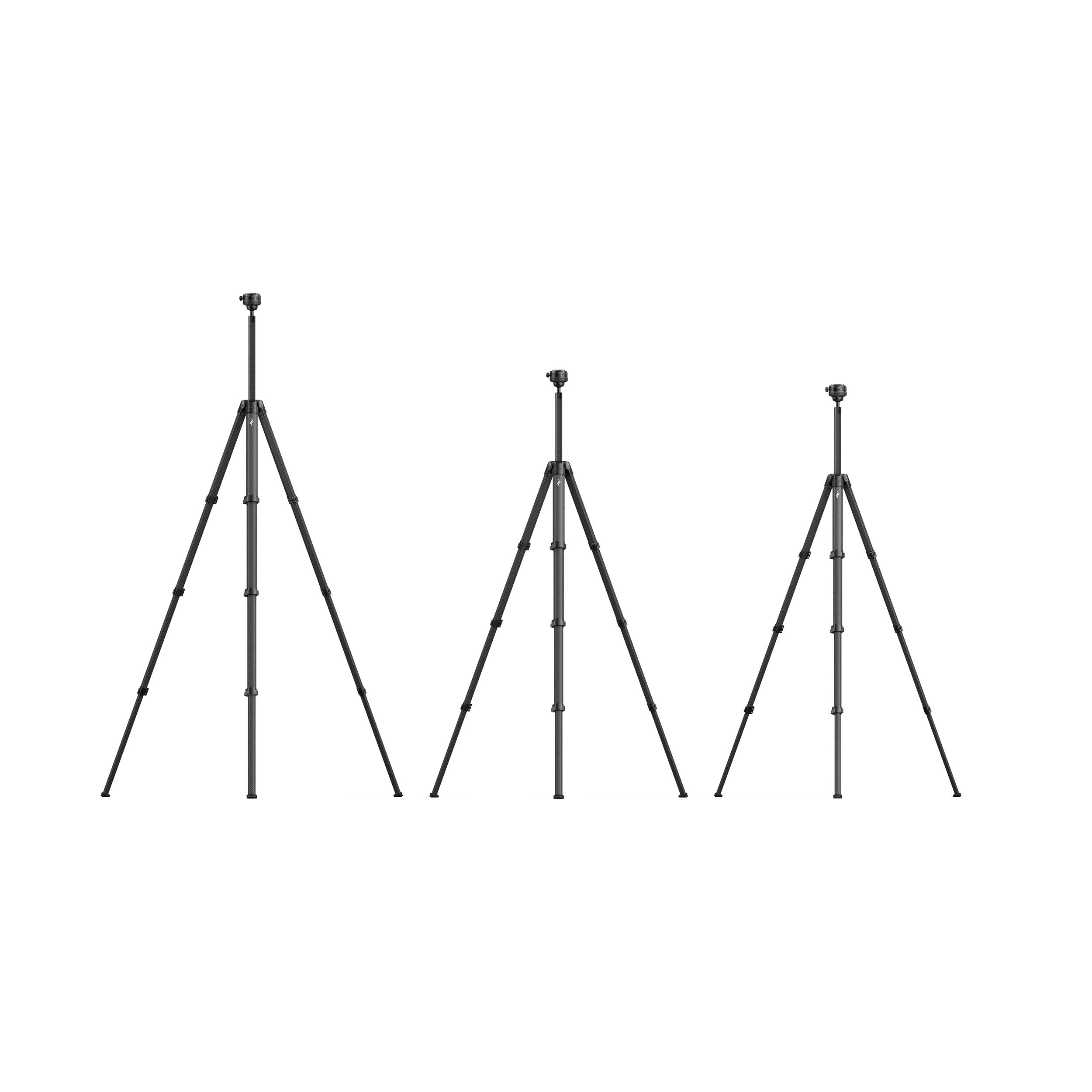 Peak Design Fibre de carbone professionnelle trépied avec rotule (Noir)