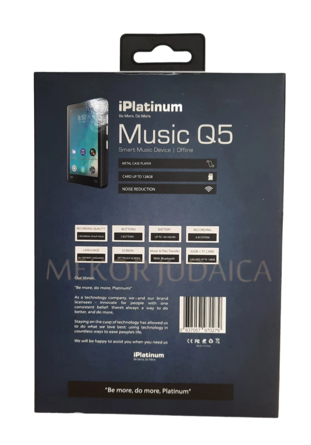 Samvix IPlantinum Music Q5 MP3 Player