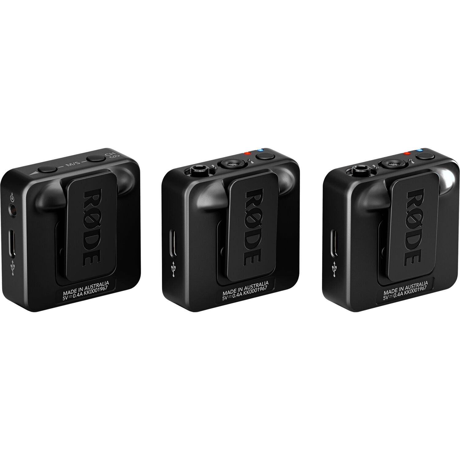 RODE Wireless GO (Gen 3) 2-Person Compact Digital Wireless Microphone System/Recorder (2.4 GHz, White)