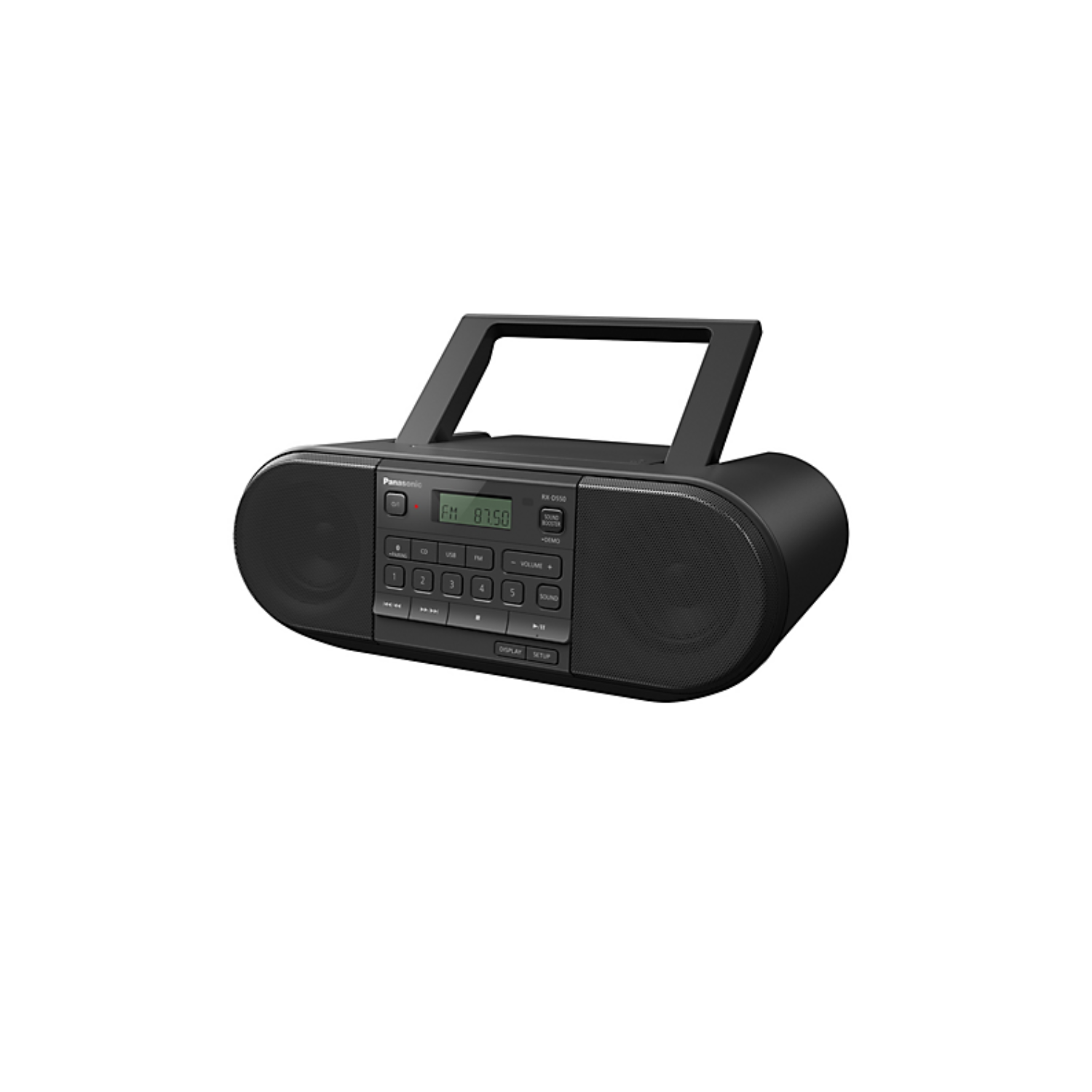Radio portable Panasonic RX-D550 avec CD, Bluetooth et USB - Boîte endommagée