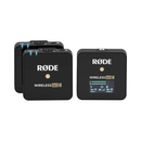 Rode Rode Wireless GO II 2 Personne Compact numérique Microphone Système / Enregistreur (2,4 GHz, Noir)