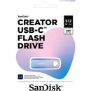 SanDisk 512GB Creator Series USB-C Flash Drive