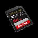 SANDISK 64 Go Extreme Pro UHS-II SDXC Memory Carte