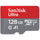 SanDisk 128GB Ultra microSDXC UHS-I U1 A1 Memory Card