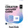 SanDisk 512GB Creator Series UHS-I microSDXC Memory Card with SD Adapter