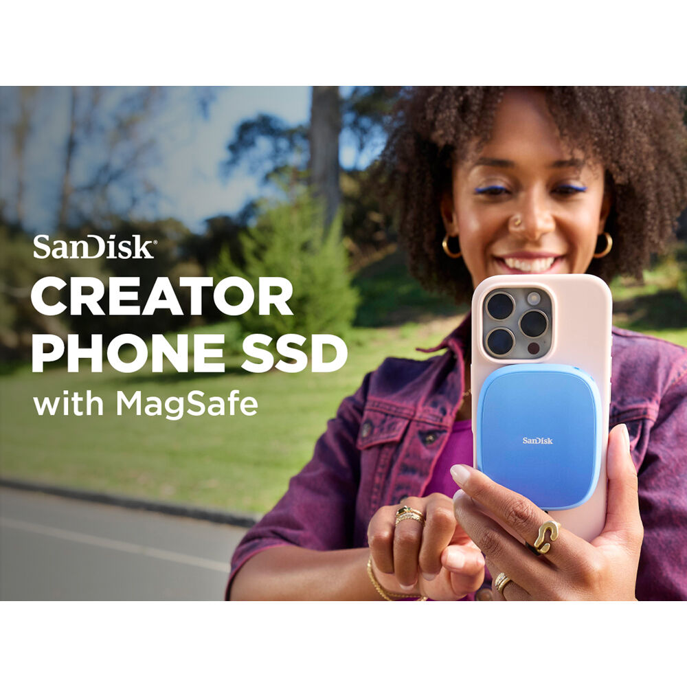 SanDisk 1TB Creator Phone USB 3.2 Gen 2 External SSD