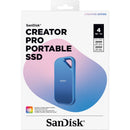 SSD portable SanDisk Creator Series Pro USB 3.2 Gen 2x2 de 4 To