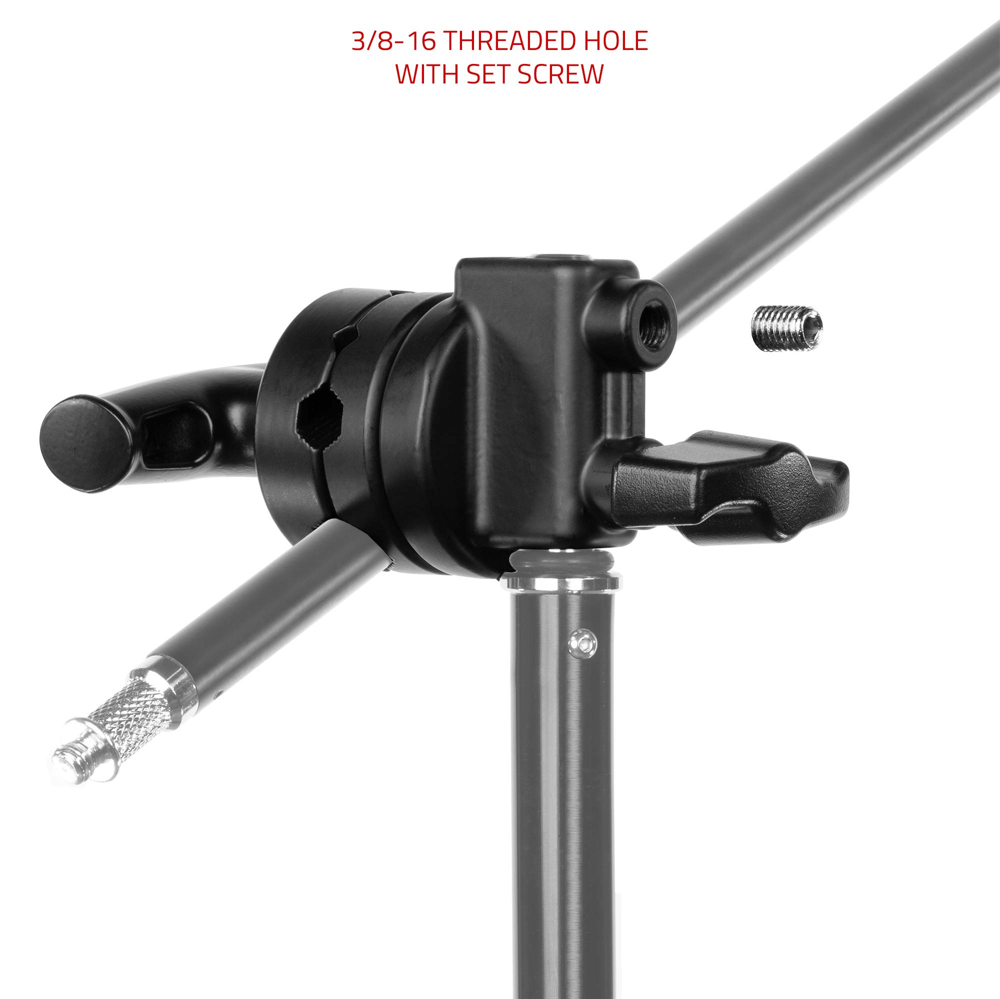 SHAPE C-Stand Grip Head 2.5'' For Stainless Steel Arm