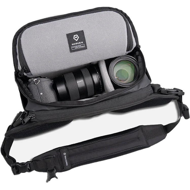 WANDRD ROGUE V2 Sling Bag (Black, 6L)