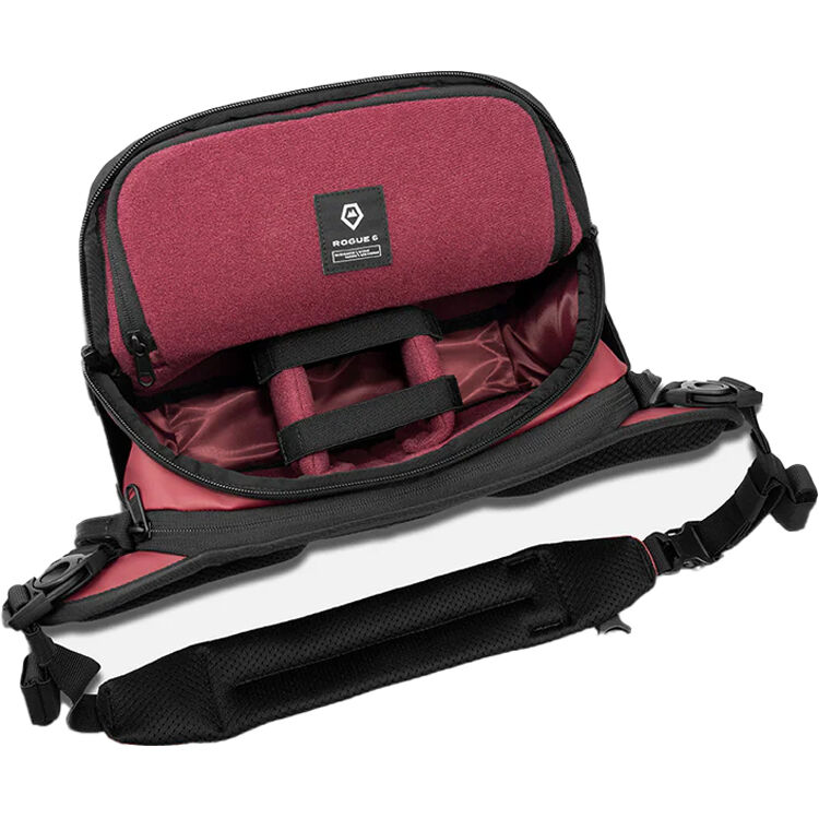 WANDRD ROGUE V2 Sling Bag (Rhone Burgundy, 6L)