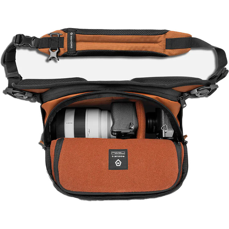 WANDRD ROGUE V2 Sling Bag (Sedona Orange, 6L)