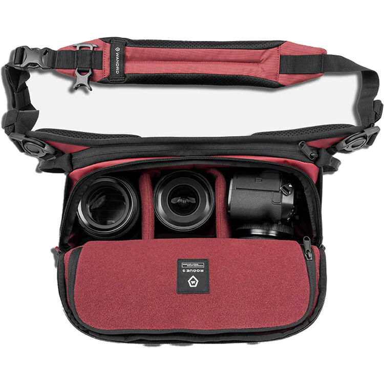 WANDRD ROGUE V2 Sling Bag (Rhone Burgundy, 9L)