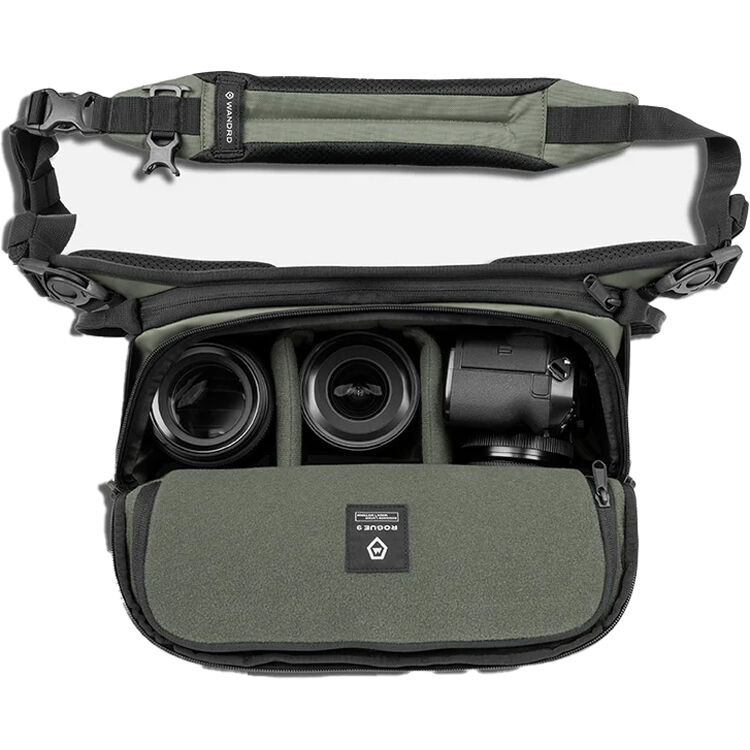 WANDRD ROGUE V2 Sling Bag (Wasatch Green, 9L)