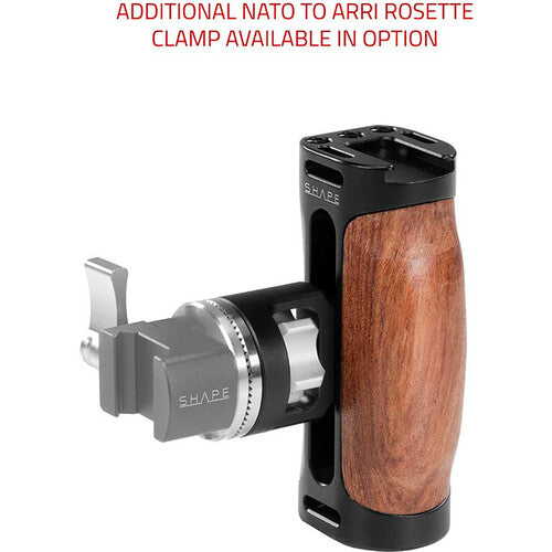 SHAPE Universal Pivoting Side Handgrip with ARRI Rosette