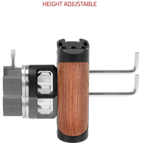 SHAPE Universal Pivoting Side Handgrip with ARRI Rosette