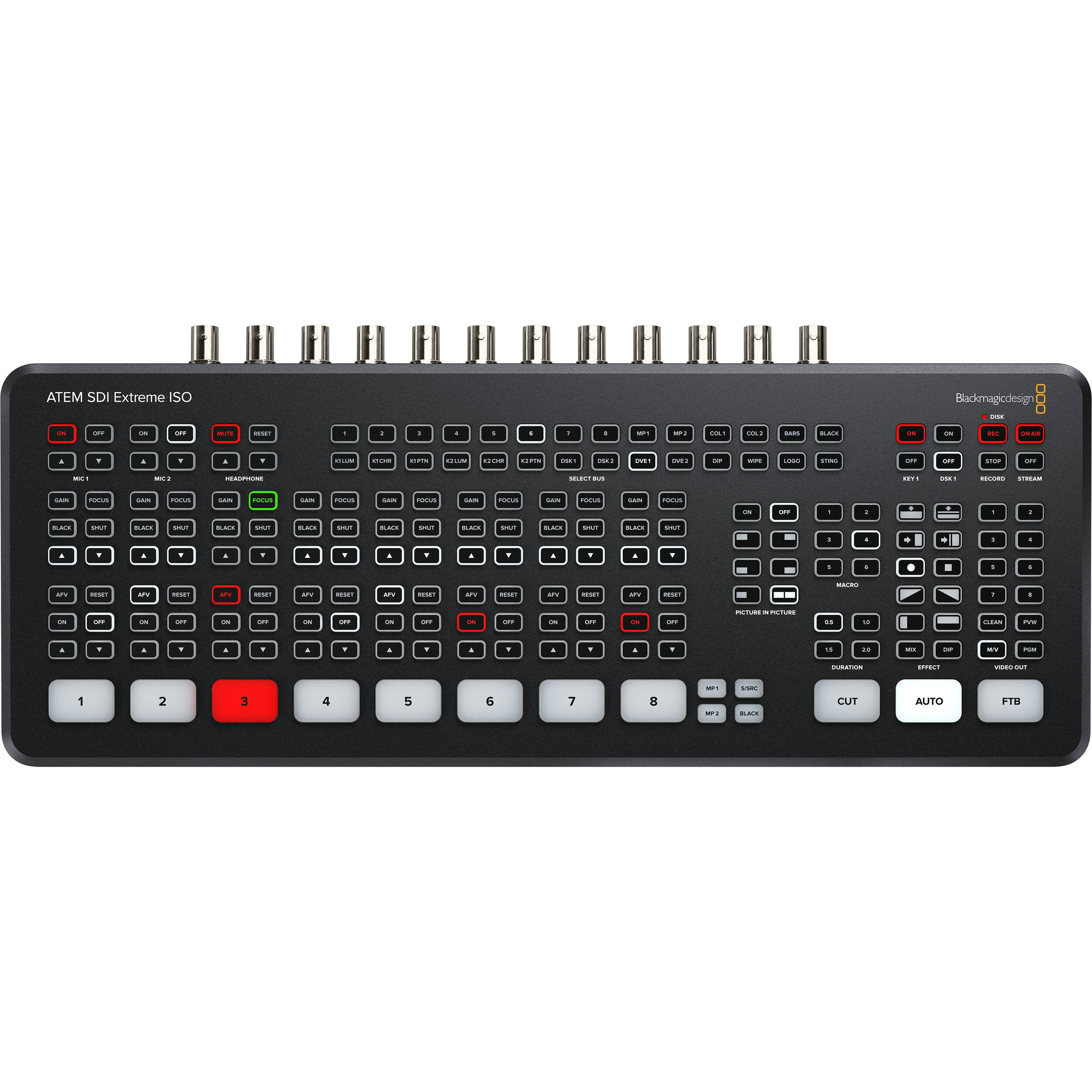 Blackmagic Design ATEM SDI Extreme ISO with 9-Stream Recording Engine