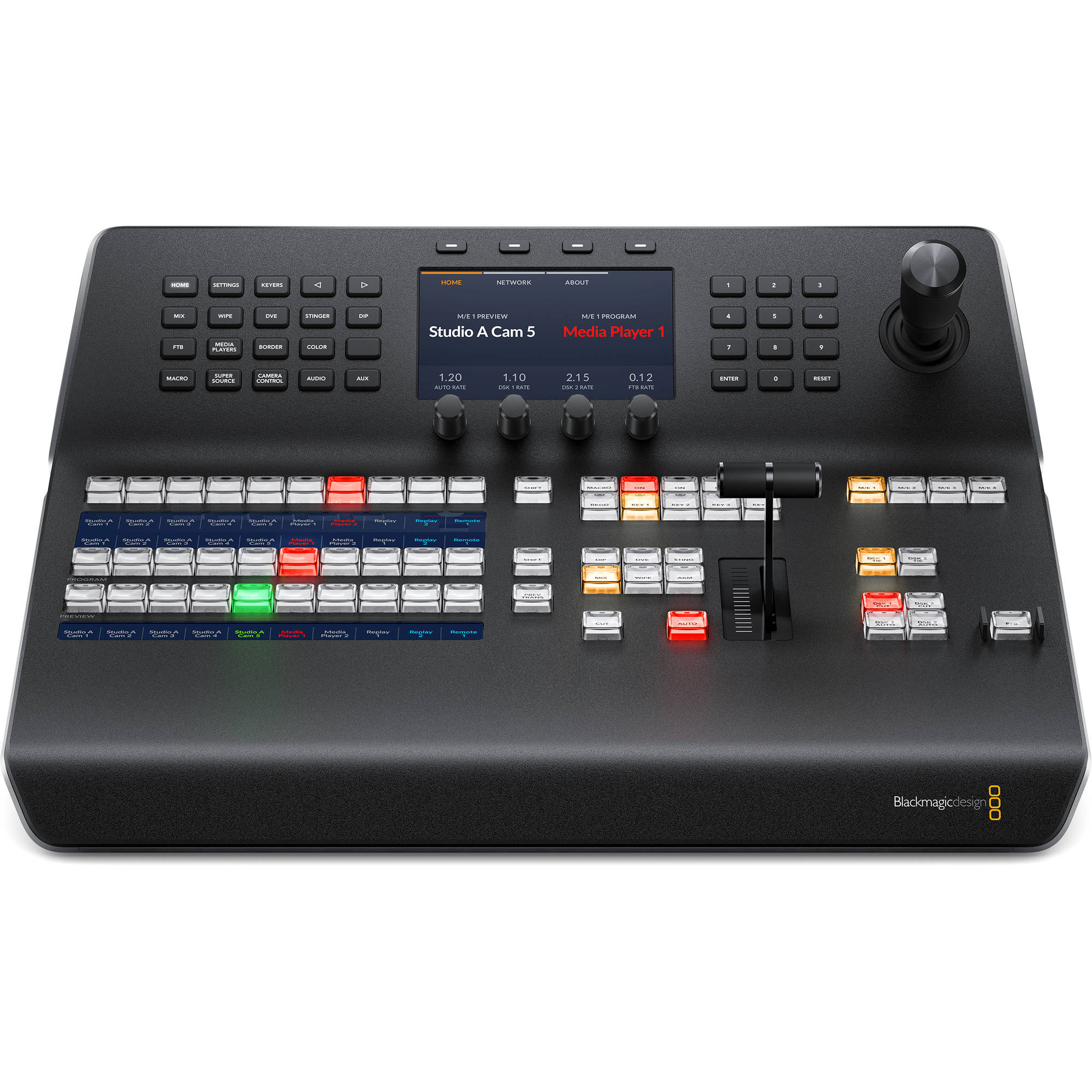 Blackmagic Design ATEM 1 M/E Advanced Panel 10 for ATEM Production Switchers