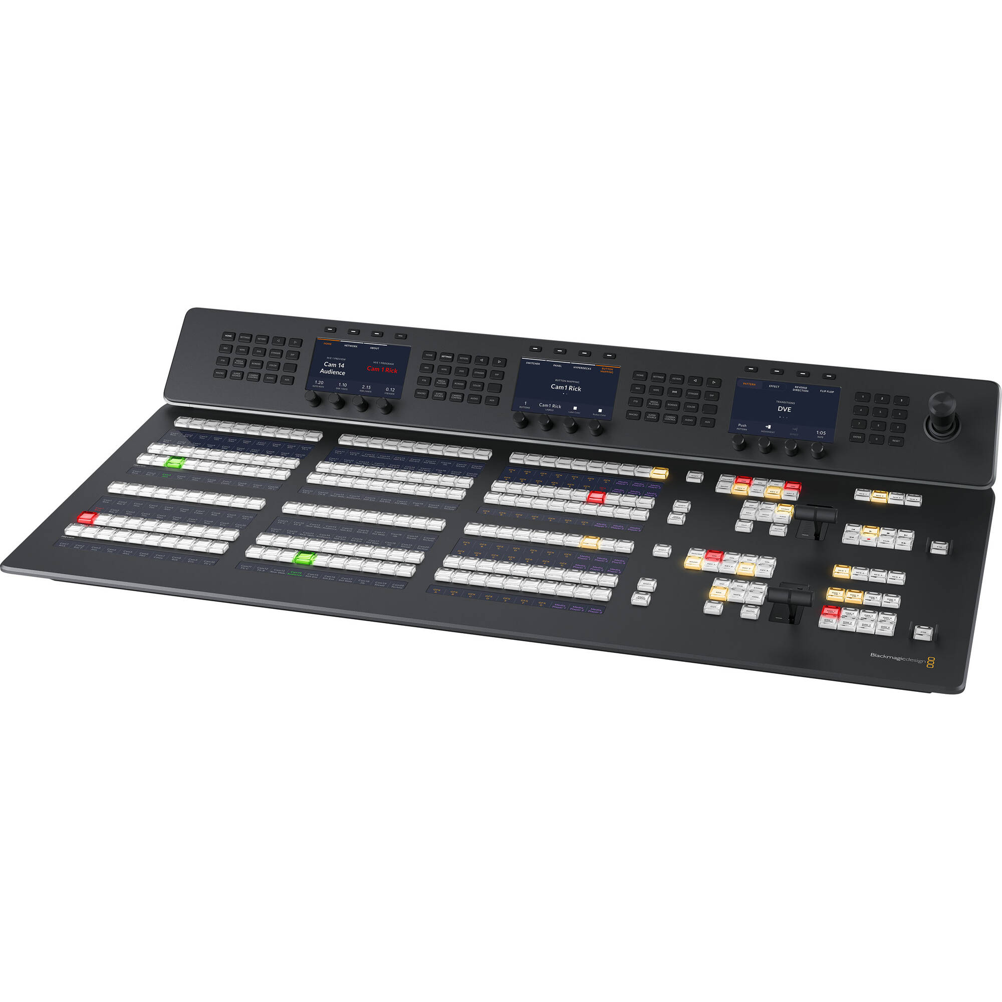 Blackmagic Design ATEM 2 M/E Advanced Panel 30 for ATEM Production Switchers