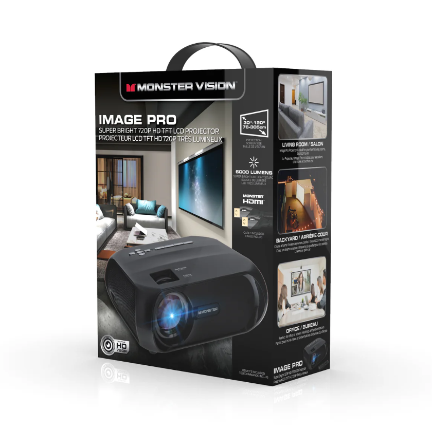 Monster Image Pro 720p Projector