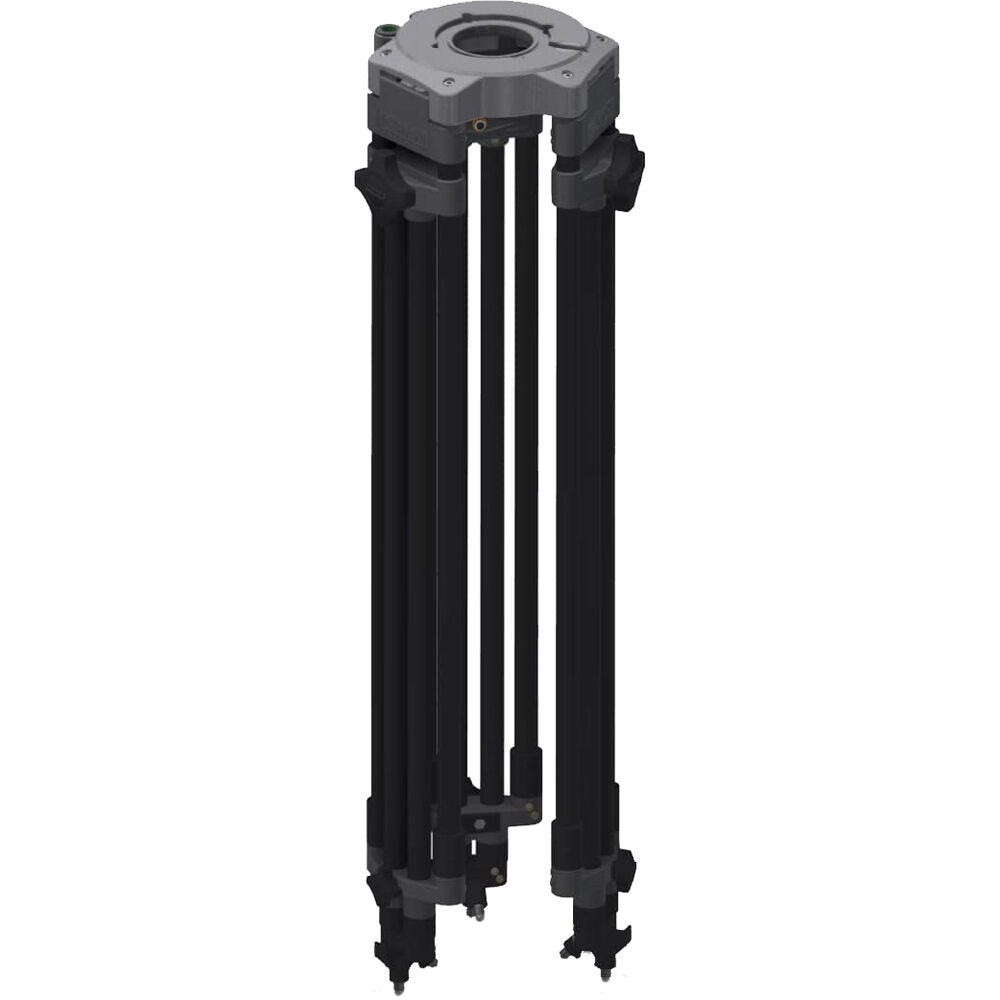 Cartoni K701 Aluminum 1-Stage Tripod Legs (Mitchell Flat Base)