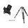 Cartoni K701 Aluminum 1-Stage Tripod Legs (Mitchell Flat Base)