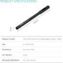 Adaptateur de tige DJI Tilta 15 mm à 12 mm (7,8 "noir)