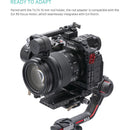 Tilta 15mm to 12mm DJI Rod Adapter (7.8" Black)