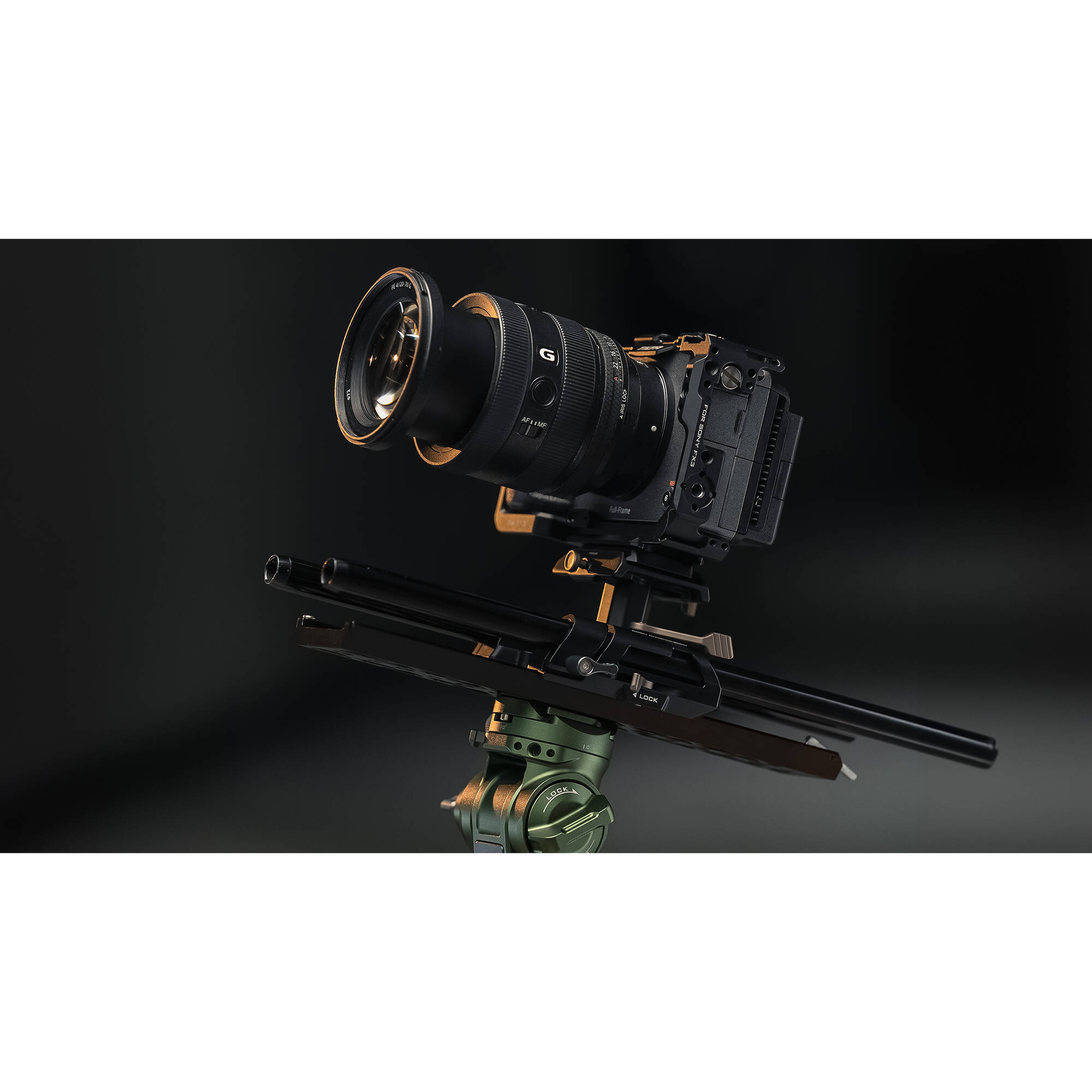 Tilta Height-Adjustable Arca-Type 15mm LWS Baseplate (Black)