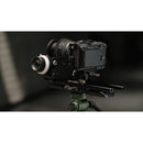 Tilta Hauteur de type arca-ajusté de type arca 15 mm LWS Plate de base (Noir)