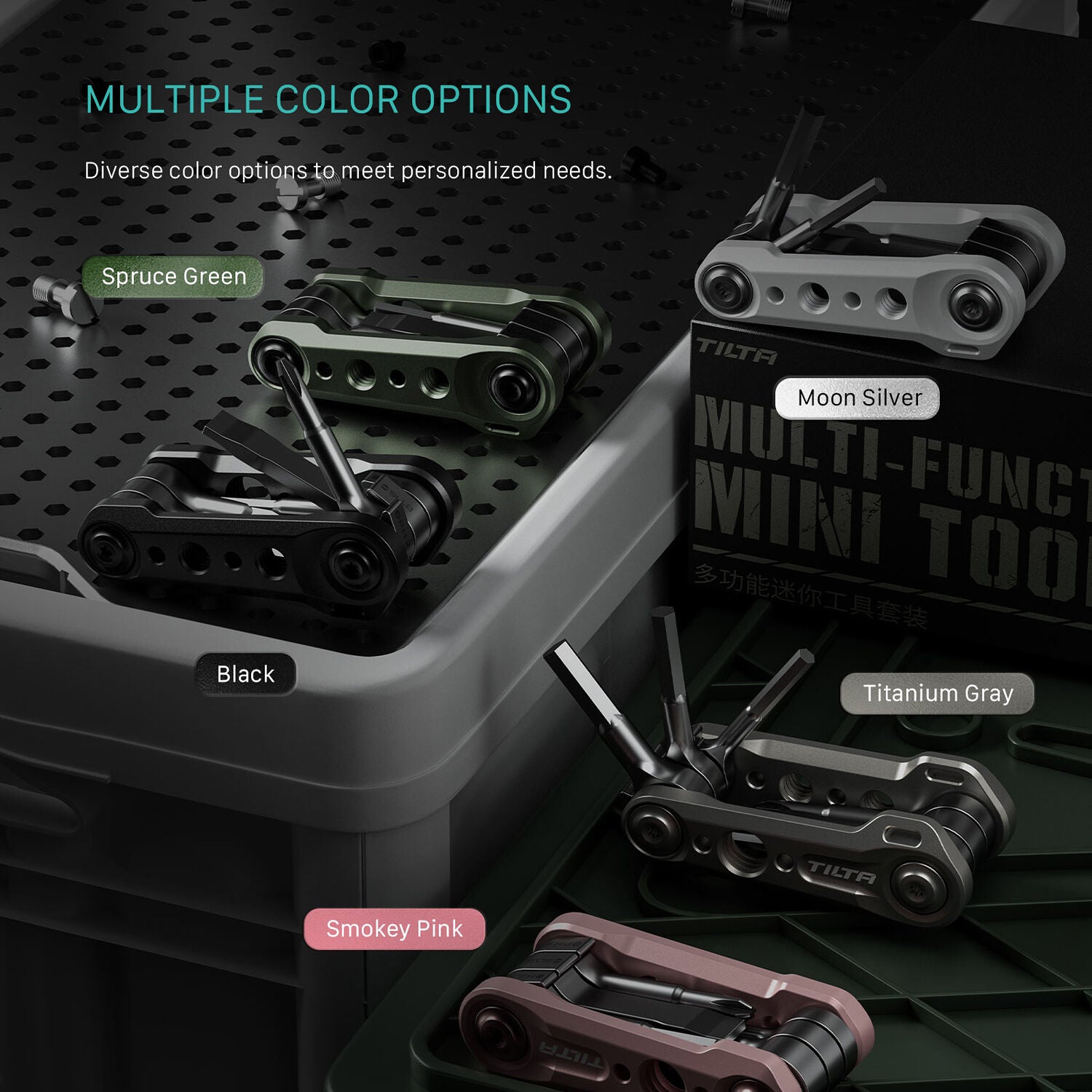 Tilta Multifunctional Mini Tool Kit (Titanium Gray)