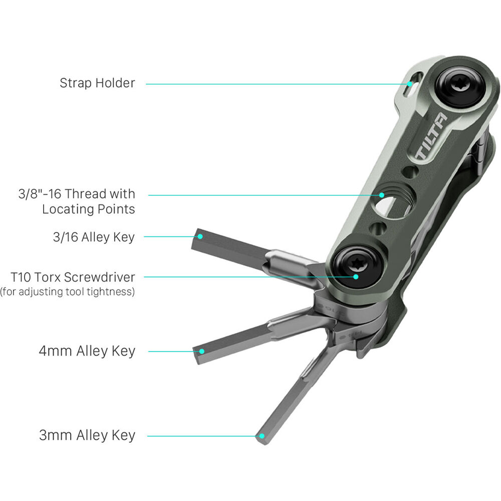 Tilta Multifunctional Mini Tool Kit (Titanium Gray)