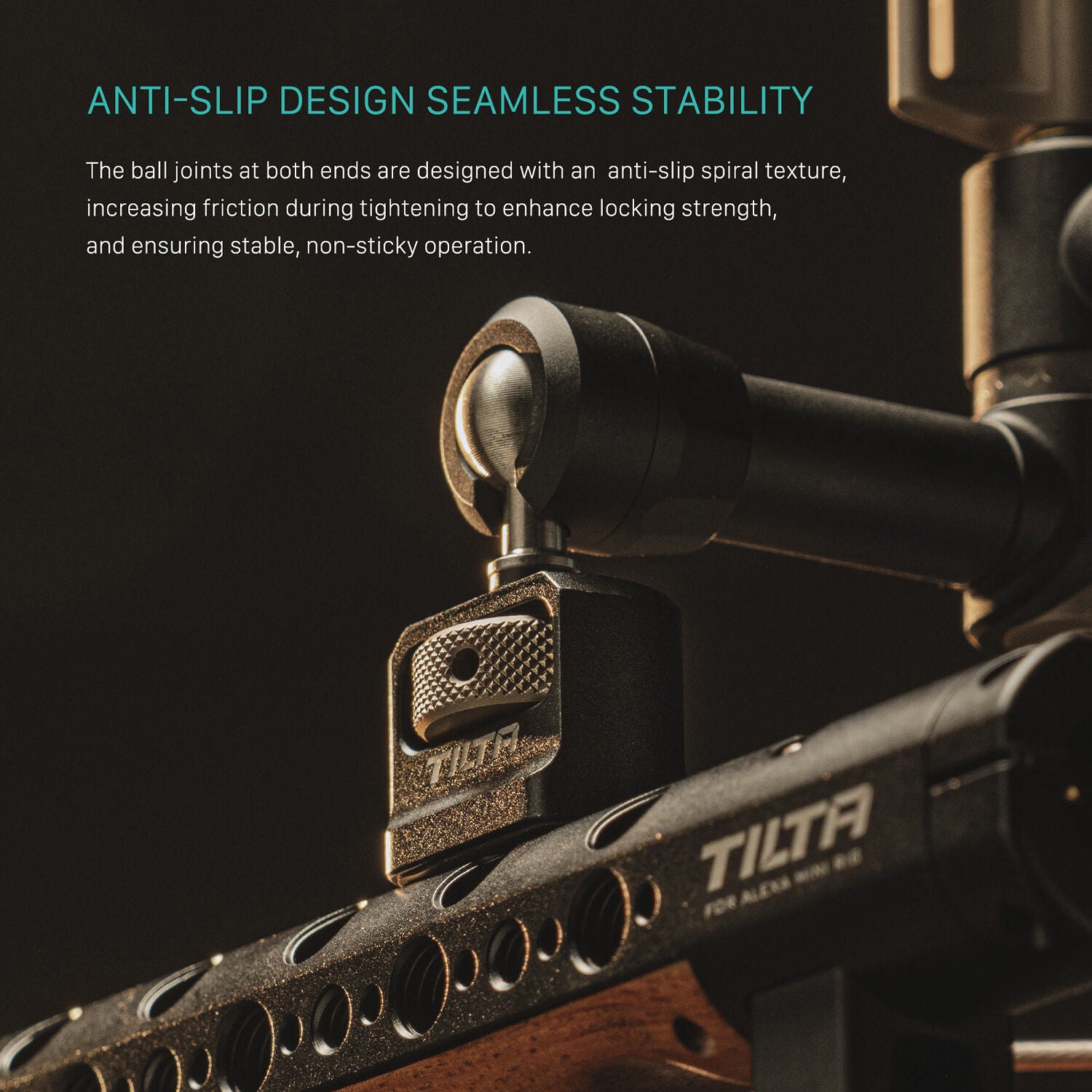 Tilta Pro Articulating Arm – Black Dual NATO Attachments