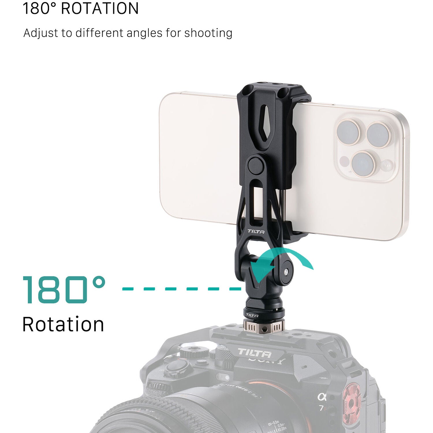 Tilta Rotatable Phone Mounting Bracket V2 with {Mount} Mount