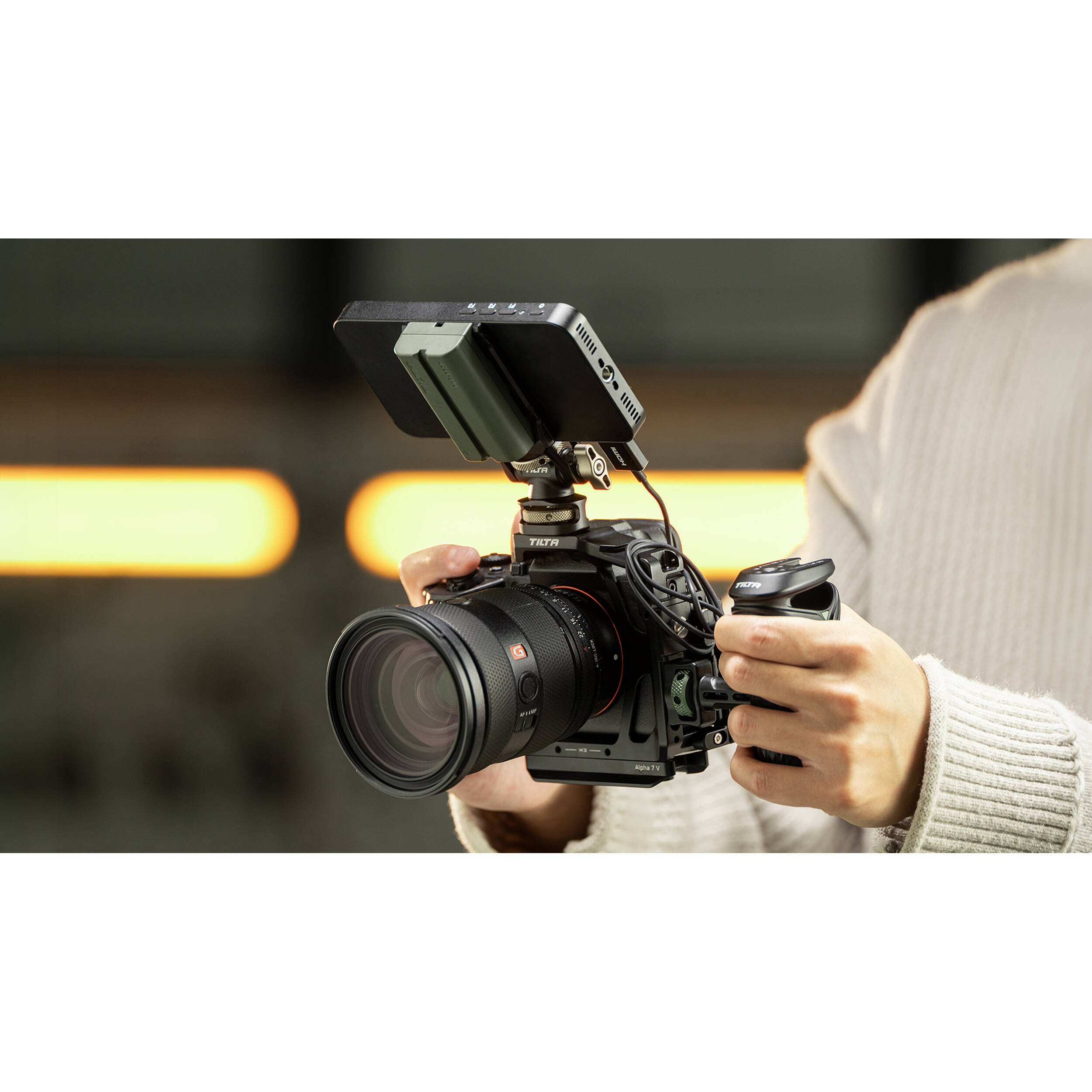 Tilta Half Camera Cage Lightweight Kit for Select Sony Cameras (Black)