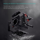 Tilta caméra Kit Cage Advanced pour Komodo-X rouge (noir, V-Mount)